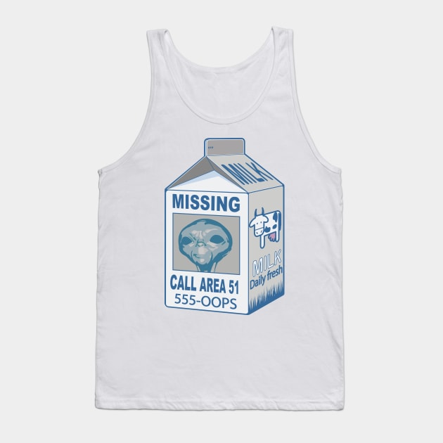 Alien Missing Tank Top by Manikool